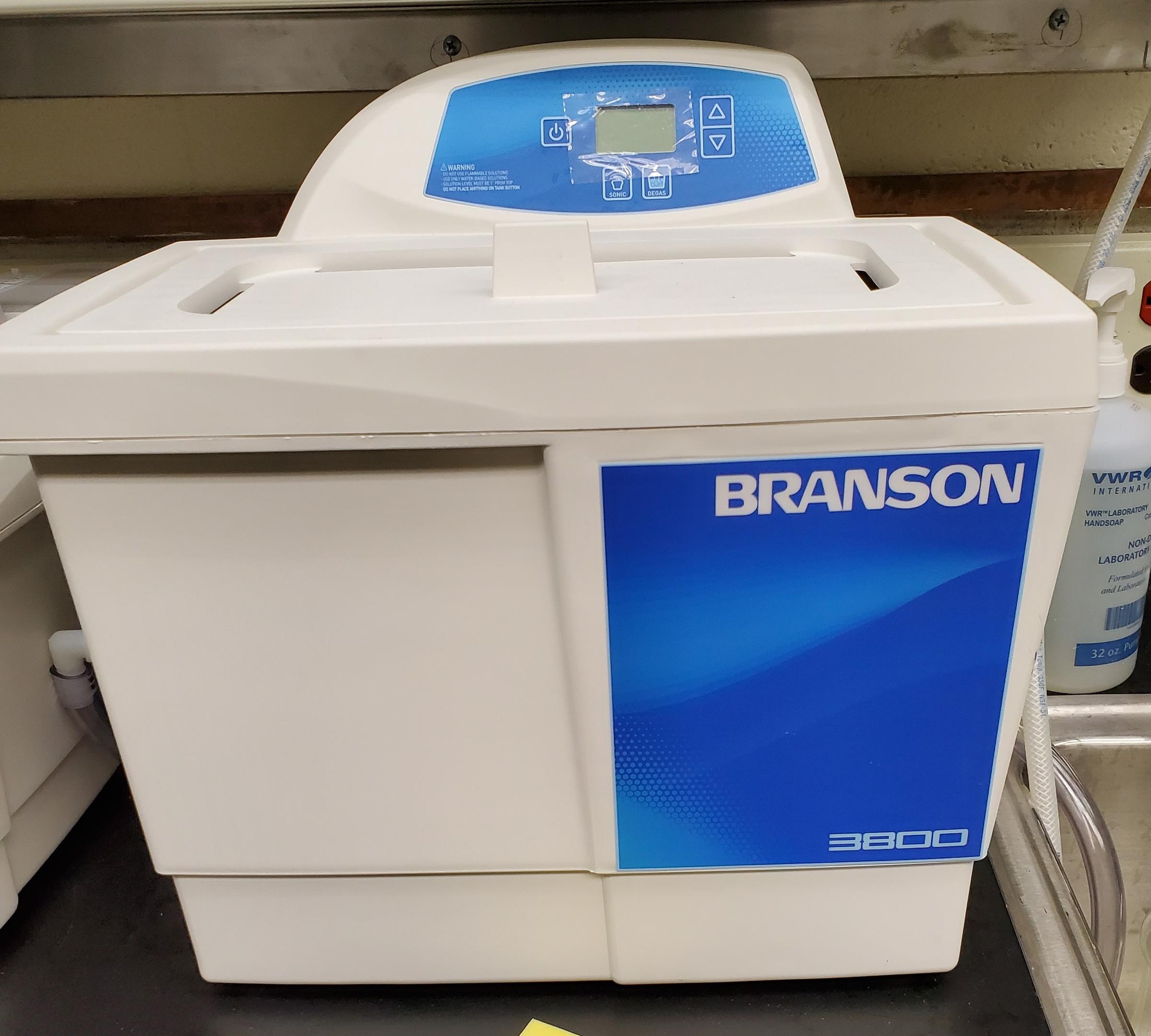 Branson 3800-CPX Ultrasonic Cleaner | NIST